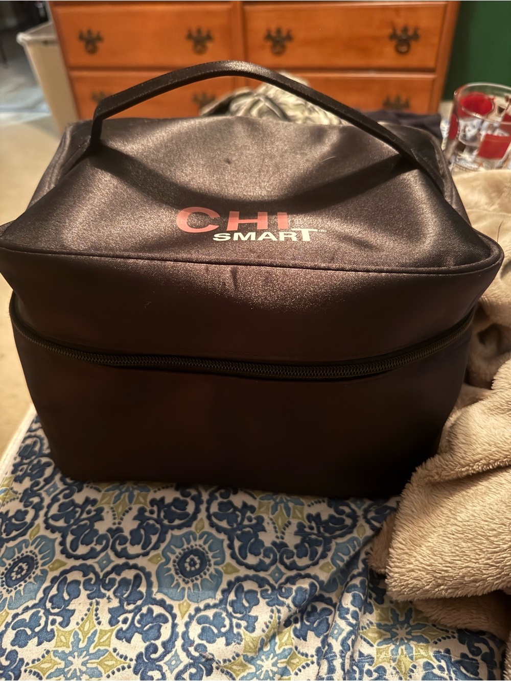 CHI Smart Magnify Ceramic Rollers Curlers 1.25 in w/ Case AND 6 Clips Works